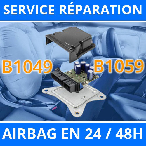 Airbag Nissan code défaut B1049 / B1059