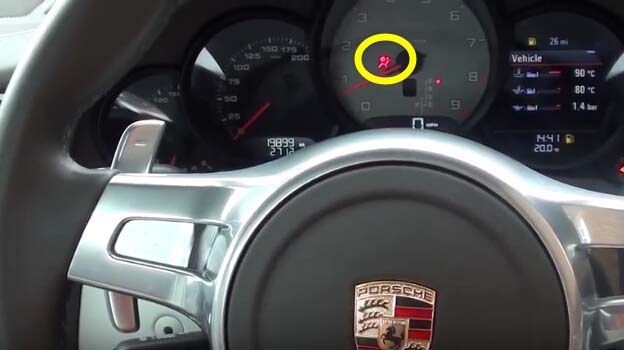 Voyant airbag SRS Porsche 911, 993, 996, 997, Cayman, Boxster